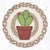 Succulent Trivets - Set of 3