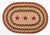 Maroon Texas Beacon Oval Placemats - Set of 2