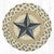 Starred in Black Trivets - Set of 3
