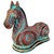 Santa Fe Clay Horse Sculpture
