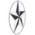Star Metal Wall Art - Large
