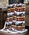 Wild Equine Plush Sherpa Pillow & Throw