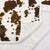 Elsa Chocolate & White Throw