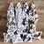Elsa Black & White Accent Pillow