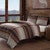 Estes Chenille Copper Comforter Set - Super King