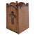 Canyon Cross Wood Canister - Large