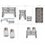 Galvanized Prairie Salt & Pepper Set