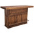 Saloon Bar with Footrail - Brown
