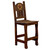 Clarence Stone Starred Brown Barstool - 30 Inch
