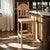 Clarence Honey Starred Barstool - 30 Inch