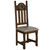 Stone Star Cushioned Brown Dining Chair