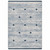 Crosspoint Blue Rug - 4 x 5