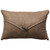 Mushroom Pillow with Flap & Fabric Back - 12 x 18