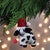 Holiday Bovine Felt Ornaments - Set of 4