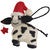 Holiday Bovine Felt Ornaments - Set of 4