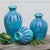 Mission Flower Clay Vases - Set of 3 - CLEARANCE