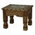 Tiled Star Brown End Table