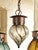 Southwest Glass Pendant Light - Small - Amber - CLEARANCE