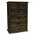 Twisted Top Chest of Drawers - 6 Drawers