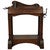 Natchez Wood & Copper Saddle Stand - Turquoise Finish