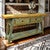 La Pluma Console - Turquoise Finish