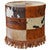 Bozeman Cowhide Ottoman
