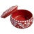 Mojave Talavera Trinket Box - Pink & White