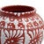 Oaxaca Talavera Mini Jar - Pink & White