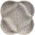 Patagonia Talavera Appetizer Plate - Sand & White