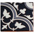 Baja Blue Clay Tiles - Set of 12