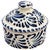 Moab Talavera Trinket Box - Blue & White