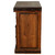 North Fork Tooled Leather Nightstand - Opens Left