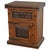 North Fork Tooled Leather Nightstand - Opens Left