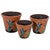 Desert Sky Hummingbird Planters - Set of 3 - Large