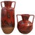 Shawnee Harvest Red & Brown Pots - Set of 2