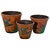 Desert Sky Quail Planters - Set of 3