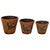 Desert Sky Quail Planters - Set of 3