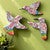 Mosaic Hummingbirds Multicolor - Set of 3