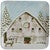 Holiday Barn Salad Plates - Set of 4