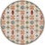 Tribal Journey Rug - 8 Ft. Round