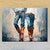 Boots & Blue Jeans Outdoor Canvas Wall Art
