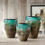 Mesa Sky Clay Jug Vases - Set of 3