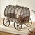 Wild West Metal Wagon Lantern