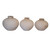 White Sands Pottery Vases - Set of 3