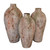Dustbowl Relic Pottery Vases - Set of 3