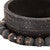 Blackwash Beaded Clay Bowl