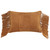 Suede Tassel Lumbar Pillow