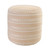 Desert Calm Orange Pouf