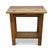 Denton Rough Sawn Live Edge End Table with Shelf