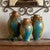 Southwest Sky Clay Vases - Set of 3